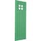 Ekena Millwork True Fit PVC San Antonio Mission Style Fixed Mount Shutters, Lilly Pads, 12W x 42H, PR TFP001ST12X042LP - alternate 2